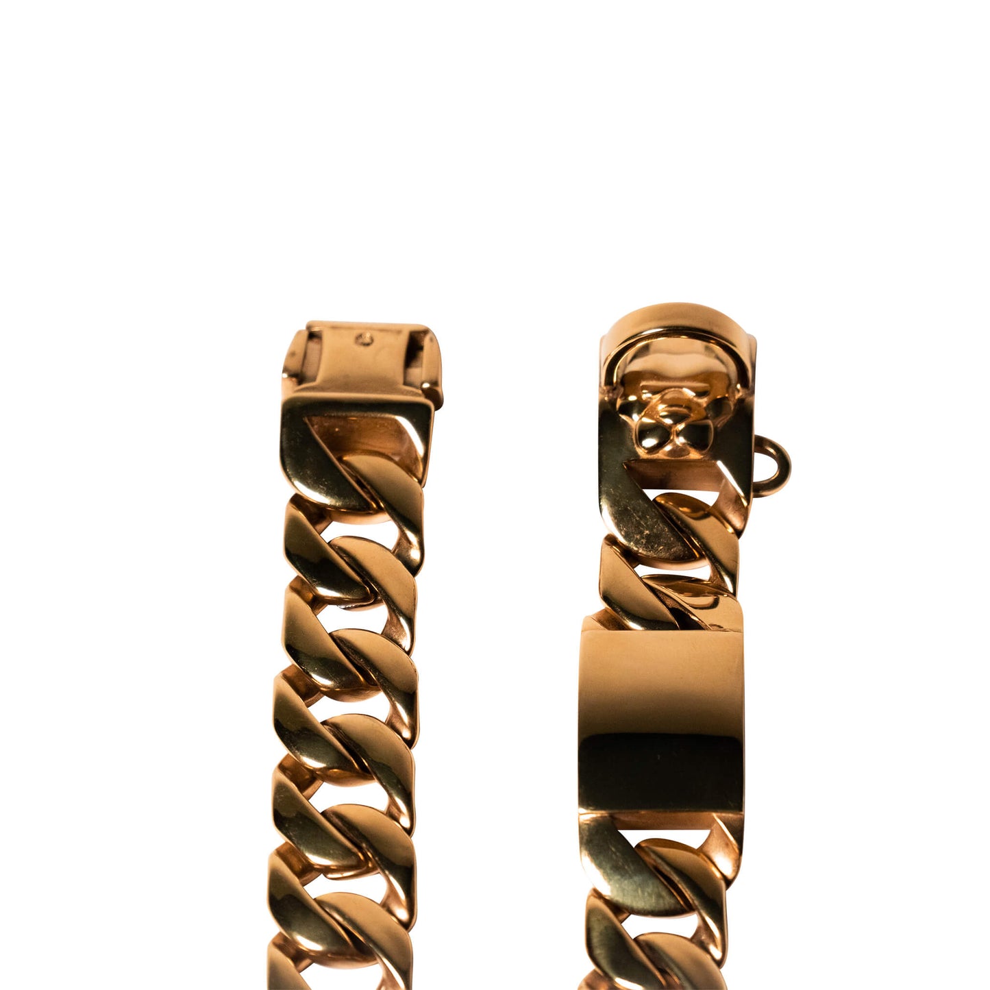 Custom Engrave Cuban Link Chain for medium and big dogs